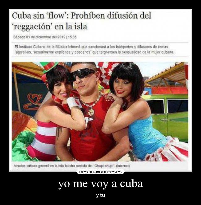 yo me voy a cuba - 