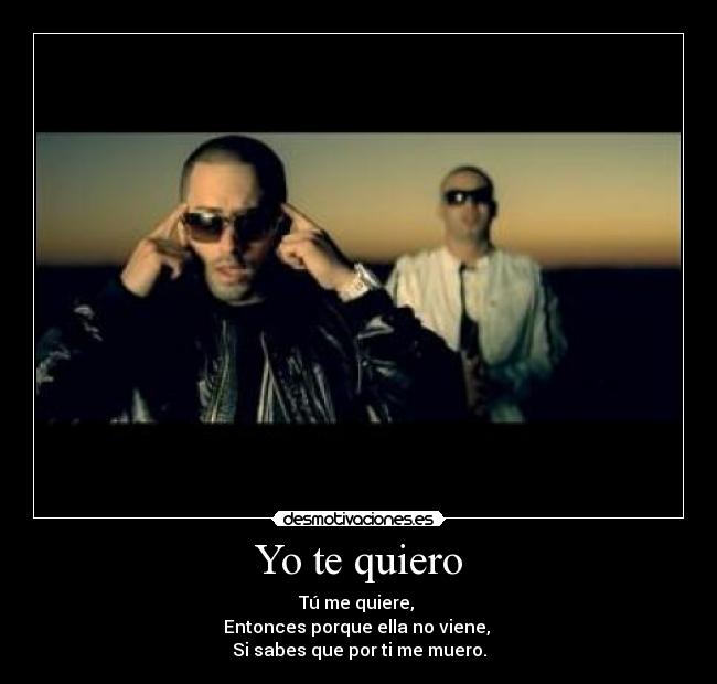 YO QUIERO WISIN YANDEL yo quiero wisin yandel: