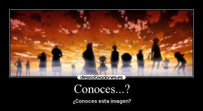 Conoces...? - ¿Conoces esta imagen?