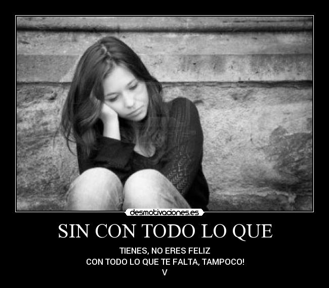 SIN CON TODO LO QUE - 