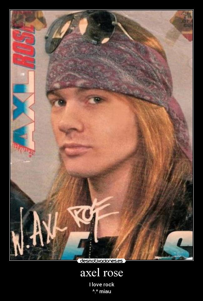 axel rose -