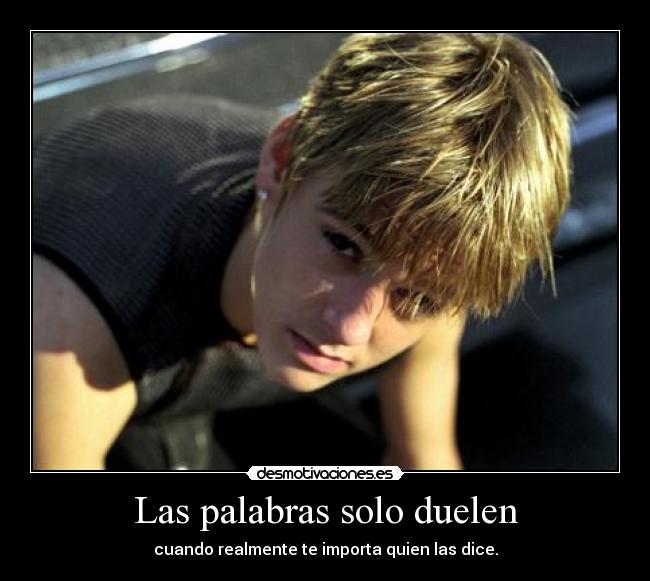 Las palabras solo duelen -