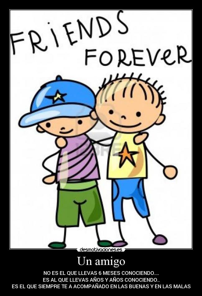 carteles amigo nunca abandonar desmotivaciones