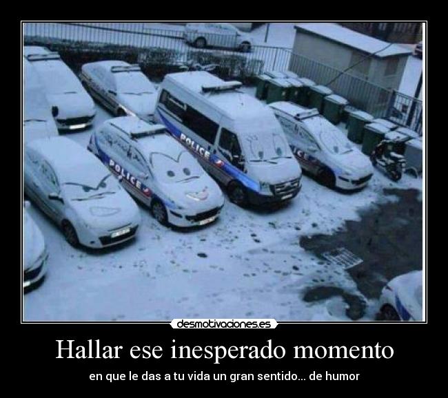 Hallar ese inesperado momento - 