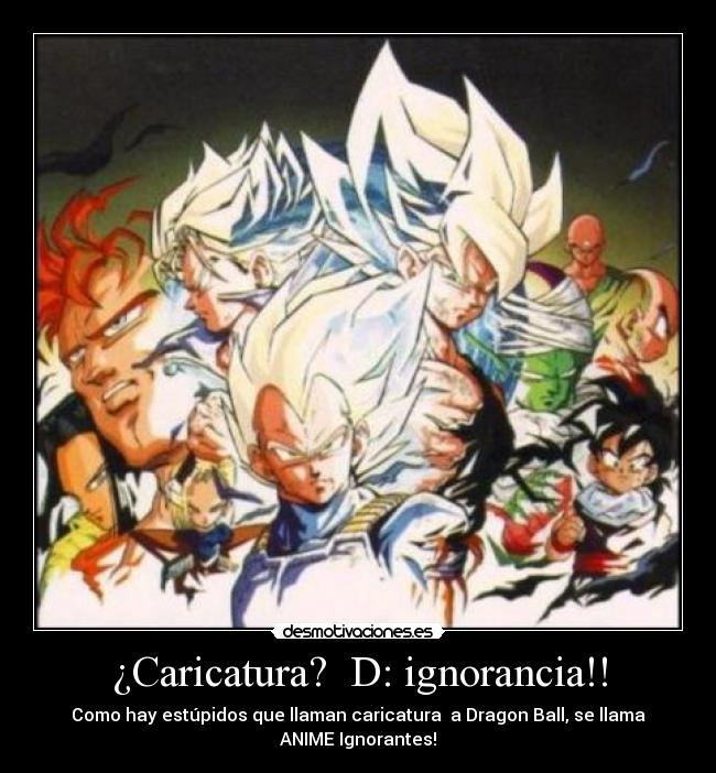 ¿Caricatura? D: ignorancia!! -