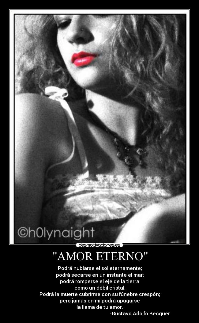 carteles amor h0lynaight holynaight becquer amor eterno princess peach desmotivaciones