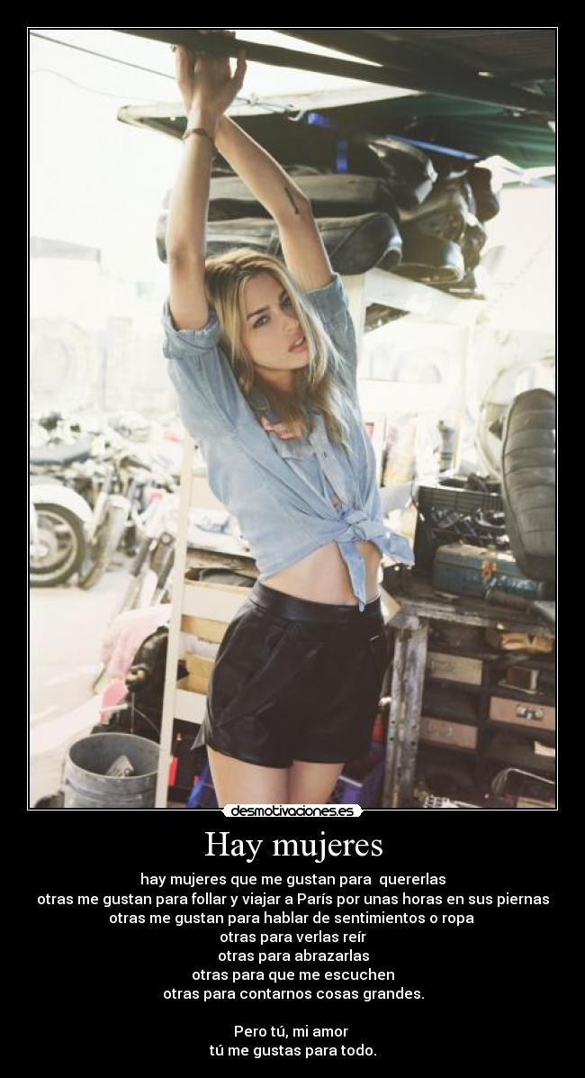 Hay mujeres -