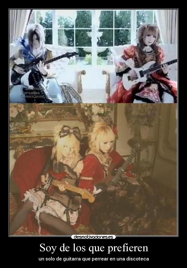 Soy de los que prefieren -