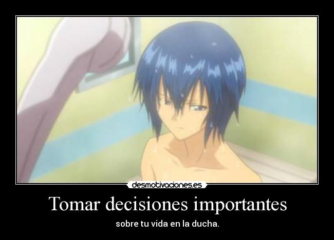 Tomar decisiones importantes -