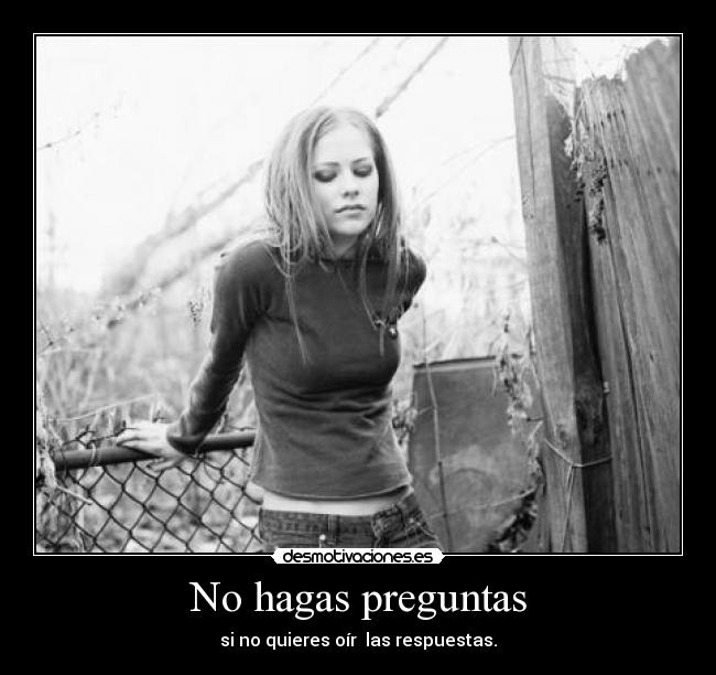No hagas preguntas - 