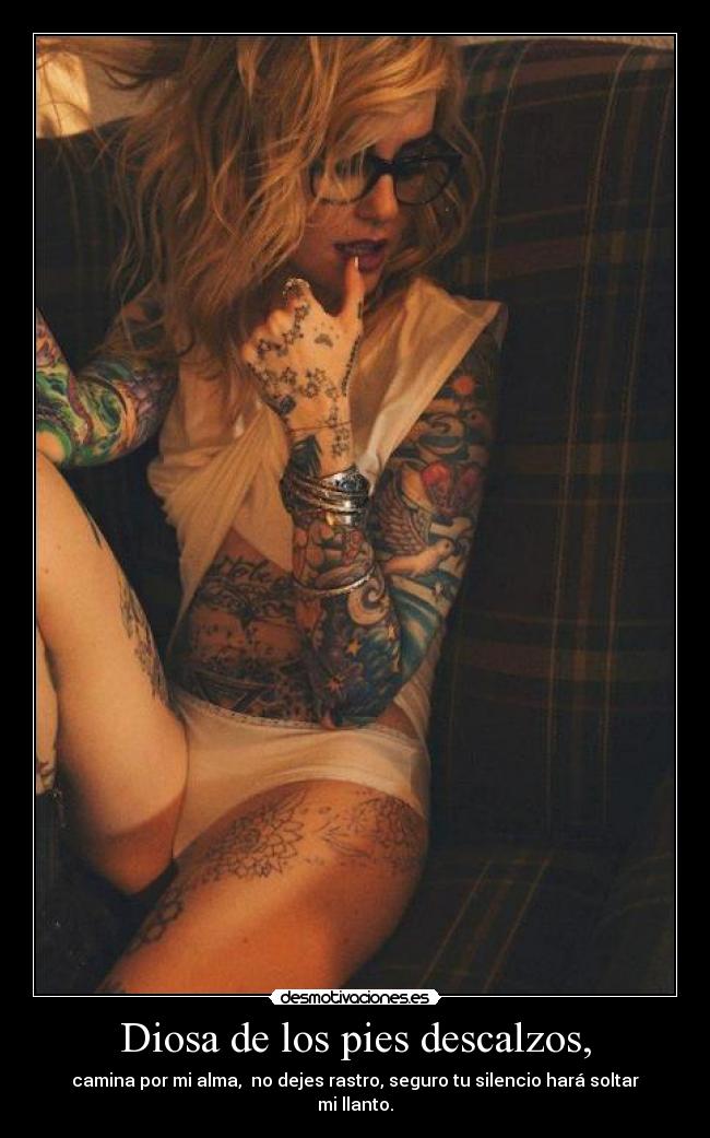 Diosa de los pies descalzos, -