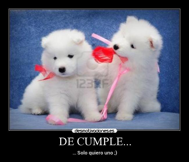 DE CUMPLE... - 