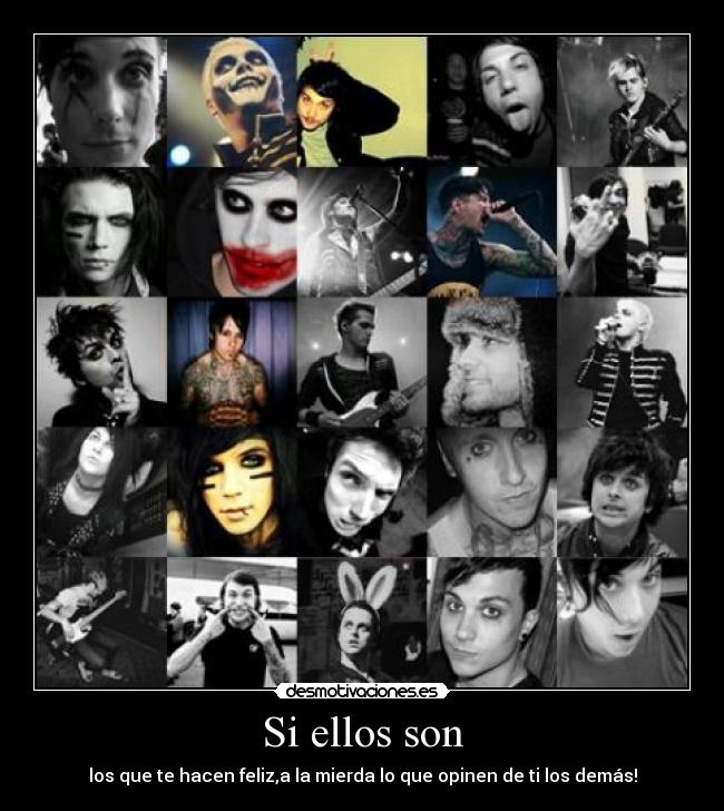 Si ellos son - los que te hacen feliz,a la mierda lo que opinen de ti los demás!