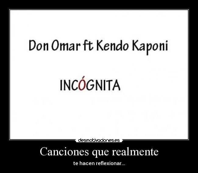 Canciones que realmente -