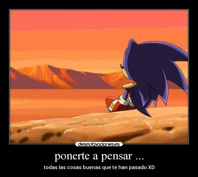 ponerte a pensar ... - 