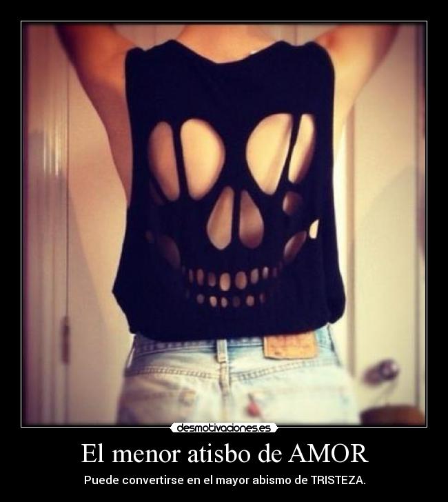 El menor atisbo de AMOR - 