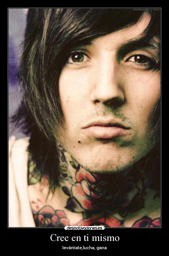 Cree en ti mismo - levántate,lucha, gana