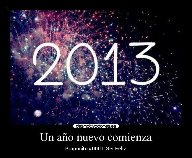 Un año nuevo comienza -