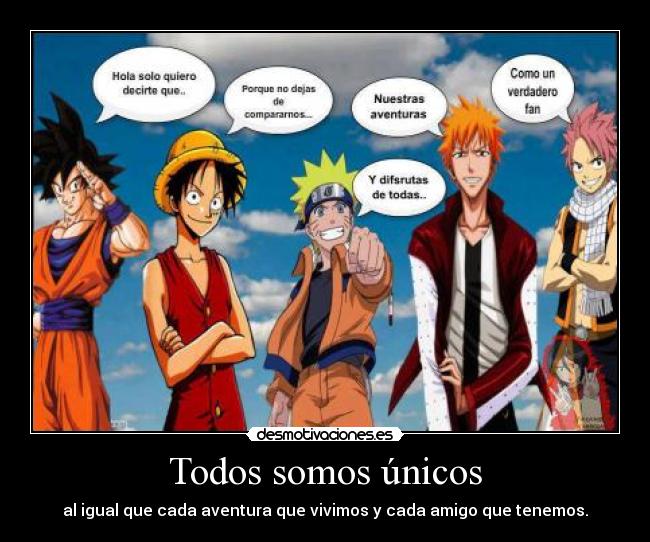 Todos somos únicos - 