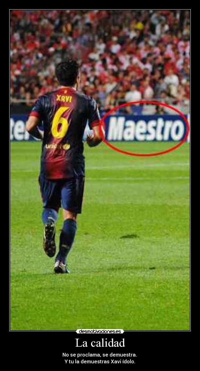 carteles calidad xavi desmotivaciones