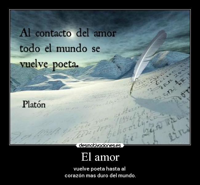 El amor -