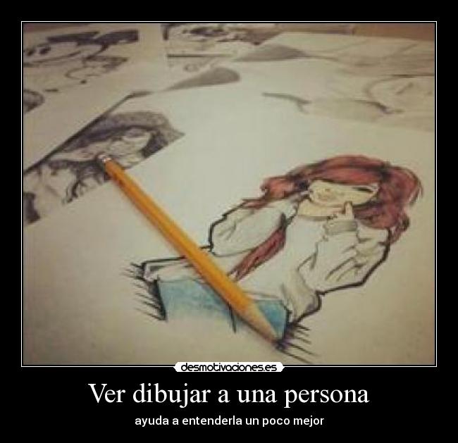 Ver dibujar a una persona - 