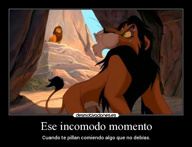 Ese incomodo momento - 