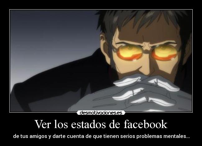 Ver los estados de facebook -