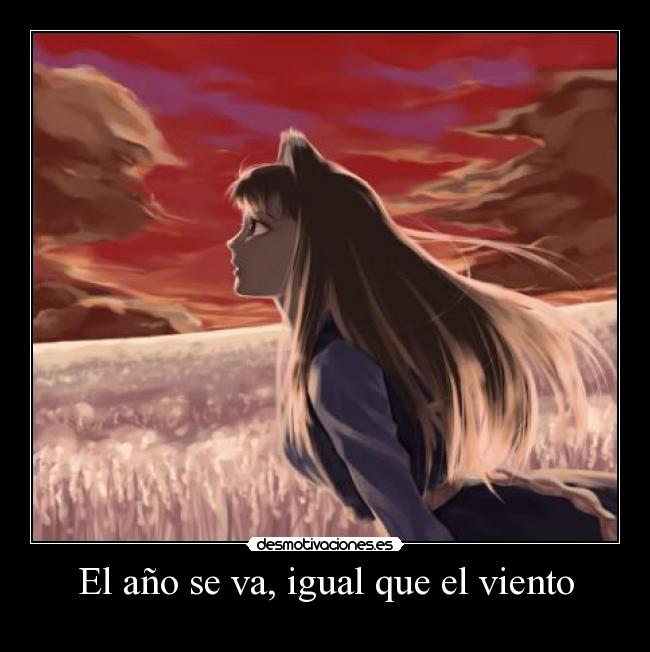 El año se va, igual que el viento - 