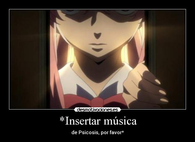 *Insertar música - de Psicosis, por favor*