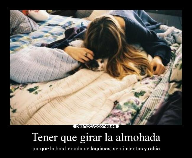 Tener que girar la almohada - 