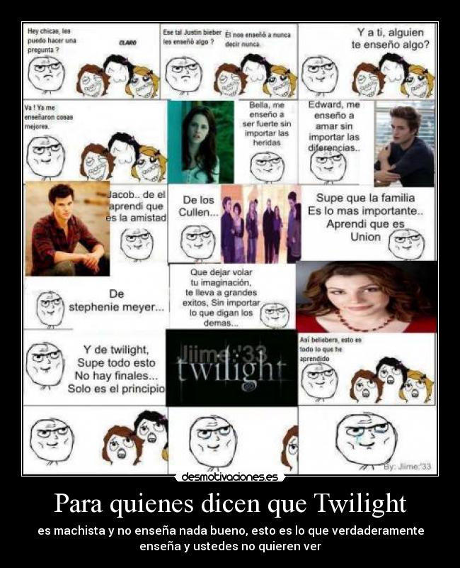carteles crepusculo twlight desmotivaciones