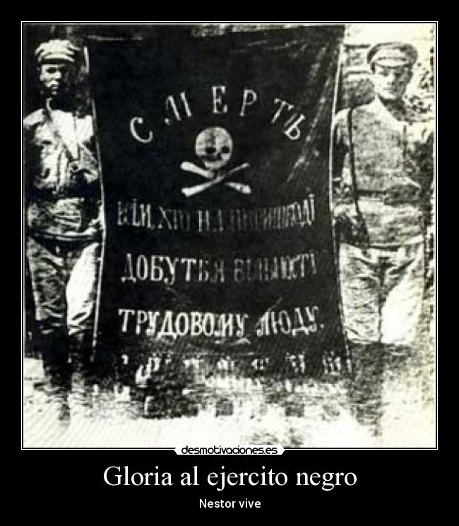 Gloria al ejercito negro - Nestor vive