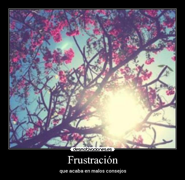 Frustración - 