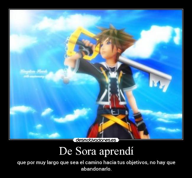 De Sora aprendí - 