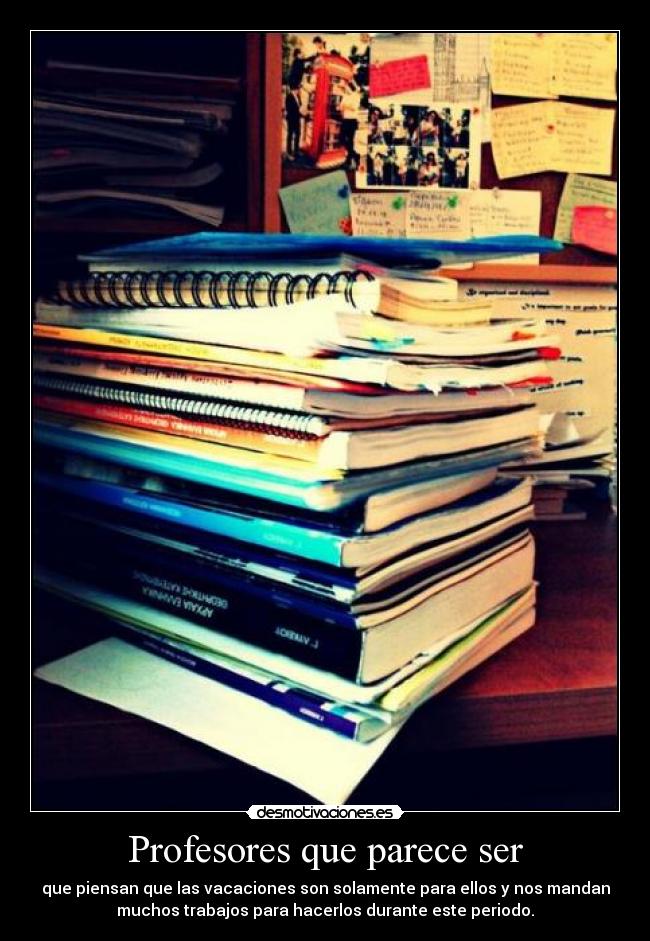 Profesores que parece ser - 