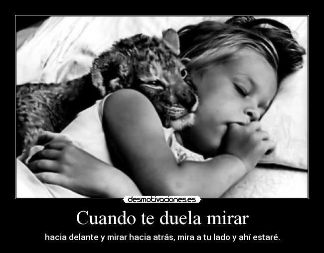 Cuando te duela mirar -