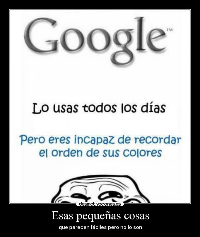 Esas pequeñas cosas -