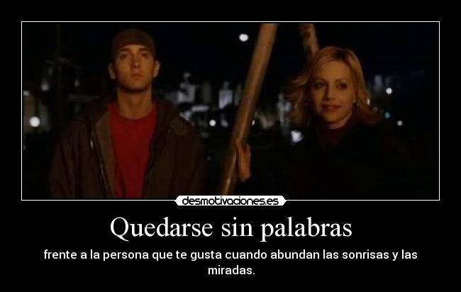 Quedarse sin palabras - 