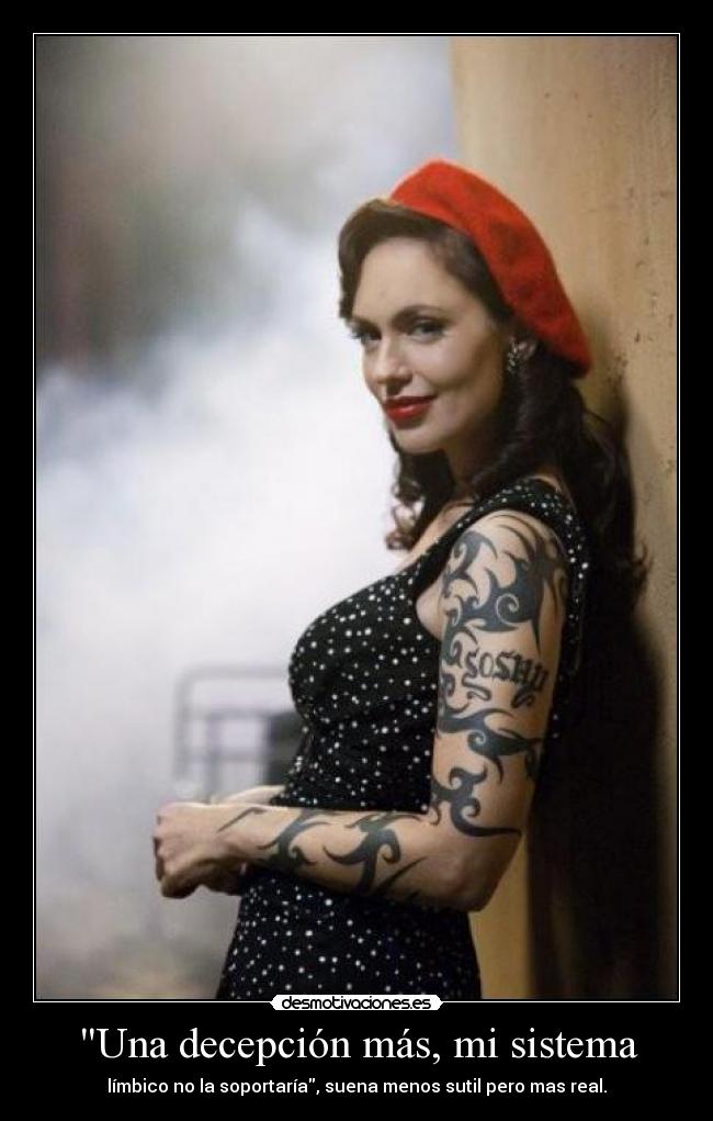 Una decepción más, mi sistema - 