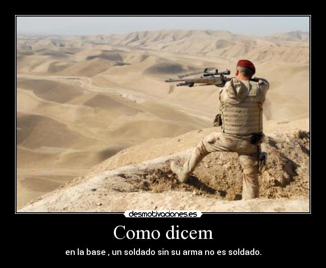 carteles militar desmotivaciones