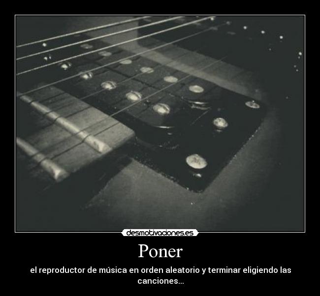Poner -