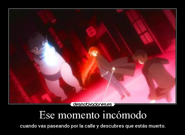 Ese momento incómodo - 