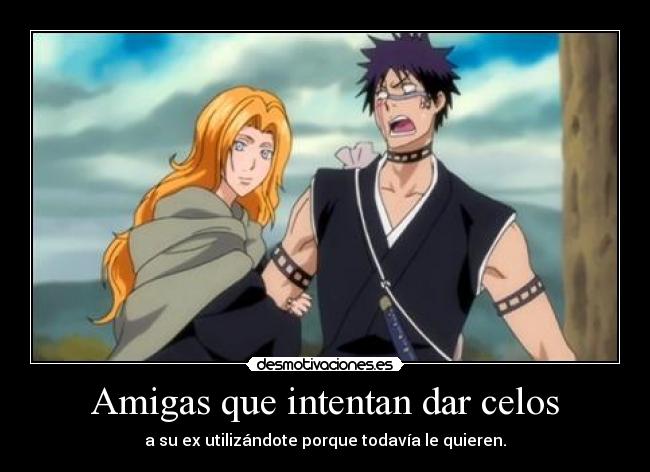 Amigas que intentan dar celos -