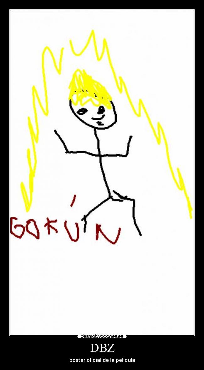 DBZ - poster oficial de la pelicula