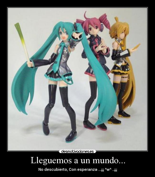 Lleguemos a un mundo... - 