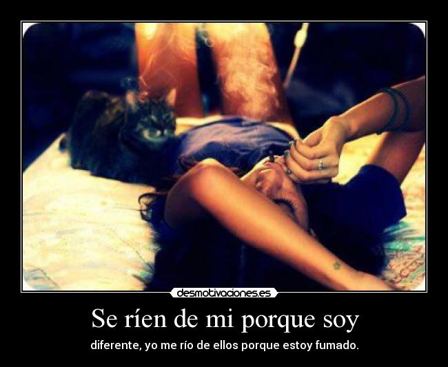 carteles rien fumado gatosmarihuana slenderman mujer sexy desmotivaciones