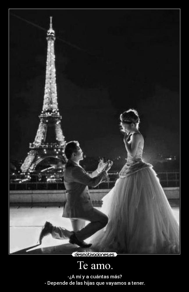 Te amo. - 