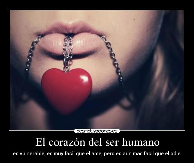 El corazón del ser humano -