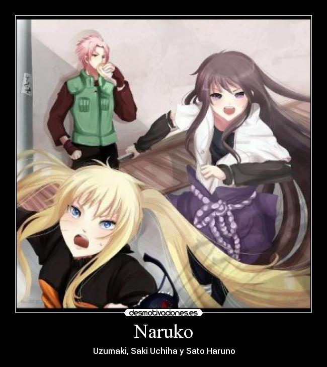 carteles personajes naruto con sexo cambiado desmotivaciones